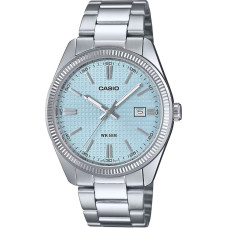 Casio MTP-1302PE-2AVEF Ανδρικό Αναλογικό Ρολόι με Ασημί Μεταλλικό Μπρασελέ